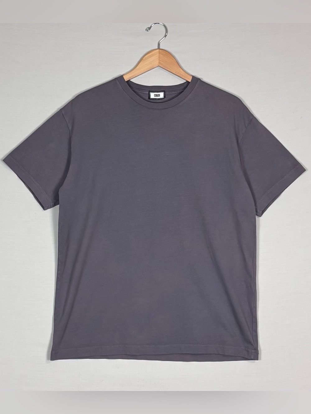 Kith Spring 101 Premium Cotton Tee Gray Purple Crewneck Shirt Medium